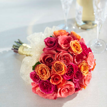 Sweet Roses Bouquet –  Fleuriste Rive Sud, Longueuil PQ