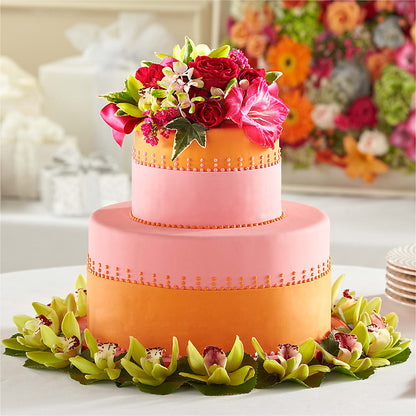 Sweet Citrus Cake Decor –  Fleuriste Rive Sud, Longueuil PQ