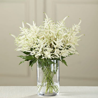 White Astilbe Bouquet –  Fleuriste Rive Sud, Longueuil PQ